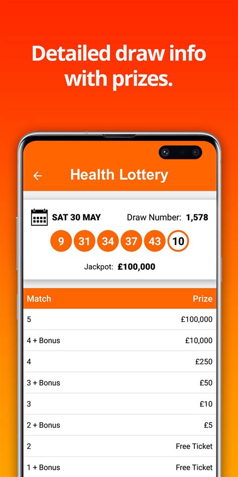 the health lottery app|App Download .